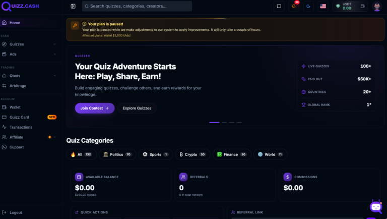Quizz Cash